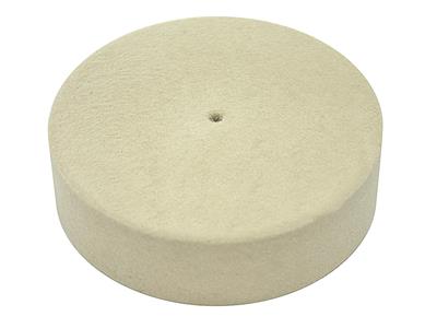 Muela De Fieltro, Redonda, Densidad: Estándar, Dimensiones 100 X 20 mm, N.º 174, Hatho - Imagen Estandar - 1