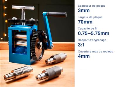 Laminadora De 5 Rodillos, Modelo Eco - Imagen Estandar - 8