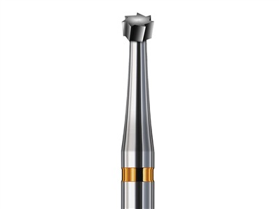 Fresa De Carburo De Cono Invertido 2k Au, 1.60 MM De Diámetro, Por Caja De 6, Busch - Imagen Estandar - 3