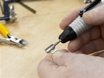 Rouleau A Refouler Carbure Ramroller Front Lisse Et Plat Rr431f, Diam 6,5mm, Busch - Imagen Estandar - 4
