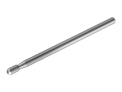 Rouleau A Refouler Carbure Micro Ramroller Courbe Lissee Rr552, Diam 2,3mm, Busch - Imagen Estandar - 2