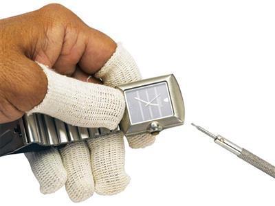 Guantes De Dedo De Algodón Elástico, Paquete De 100 - Imagen Estandar - 3