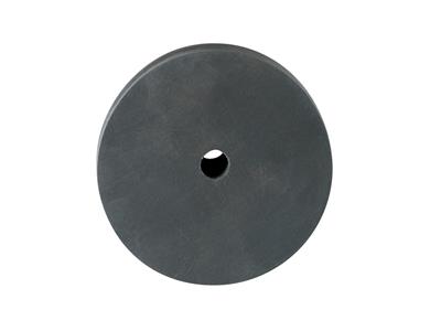 Muela De Silicona Redonda, Color Negro, Grano Medio, 1,50 X 10 cm, N.º1139 Eve - Imagen Estandar - 1