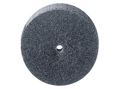 Disco De Goma Redondo, Gris, Grano Grueso, 22 X 3 Mm, N 4601, Eve