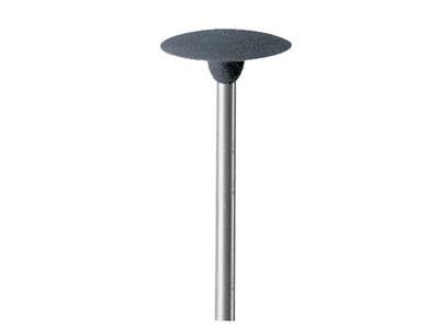 Muela De Caucho Montada En Lente, Gris, Grano Grueso, 14,5 X 2,5 mm, N.º 4608, Eve - Imagen Estandar - 2