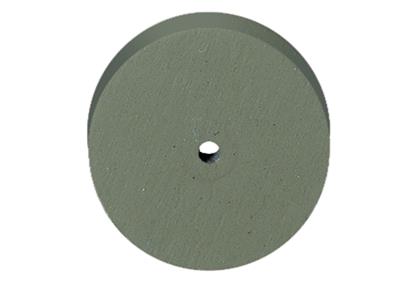 Muelita De Caucho Redonda, Verde, Grano Fino, 22 X 3 mm, N.º 4801, Eve - Imagen Estandar - 1