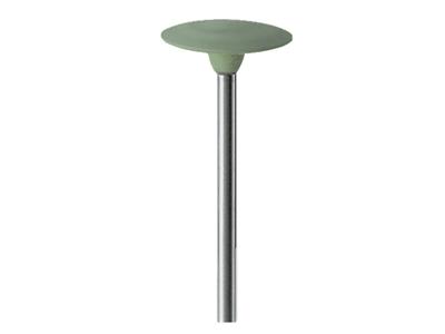 Muelita De Caucho Montada En Lente,verde, Grano Fino, 14,5 X 2,5 mm, N.º 4808, Eve - Imagen Estandar - 2