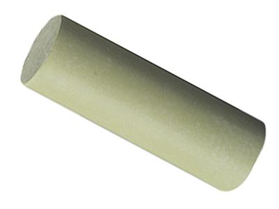 Muela Abrasiva Cilíndrica De Caucho, Beige, Grano Muy Fino, 7 X 20 mm,n.º 4903, Eve - Imagen Estandar - 2