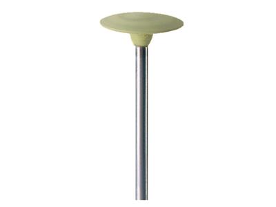 Muela De Caucho En Forma De Lente, Beige, Grano Muy Fino, 14,5 X 2,5 mm, N.º 4908, Eve - Imagen Estandar - 2