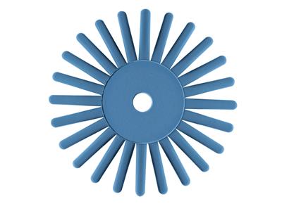 Disco Abrasivo Eveflex Twist Azul Sin Montar, Grano Muy Grueso, 17 MM Ø, Individualmente, Eve - Imagen Estandar - 1