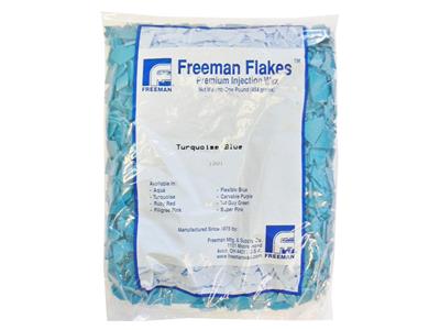 Cera Inyectable Azul Turquesa Freeman Flake, Bolsa De 454 G - Imagen Estandar - 1
