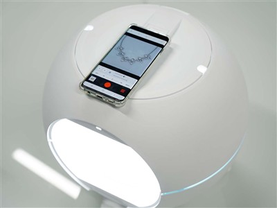 Orangemonkie, Estudio Fotográfico Con Cúpula Para Smartphone Foldio 360, Con Soporte Para Tel{fono - Imagen Estandar - 6