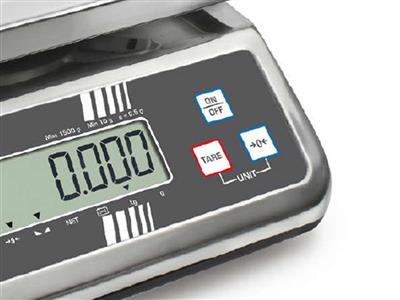 Balanza Kern Ffn 1k-4nm, Rango De Pesaje De 1500 g A 0,5 g, Con Homologación - Imagen Estandar - 3