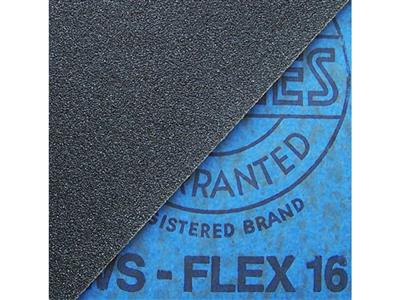 Papel De Lija Azul, Grano 150 Ws Flex 16, Hoja 230 X 280 Mm, Hermes Abrasifs - Imagen Estandar - 2