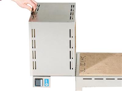 Horno Junior Para  Aficionados Para Ceramica, Vidrio, Pasta Metalica Y Esmalte, Blueline - Imagen Estandar - 3