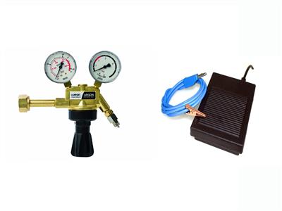 Kit Con Puk 6, Binocular Smg5 Sobre Brazo Articulado, Pedal Y Regulador De Presion, Lampert - Imagen Estandar - 3