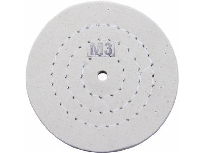 Disco De Algodón Cosido, Paño De Pulido M3, 100 X 15 Mm, Pulido Estándar, Merard - Imagen Estandar - 1