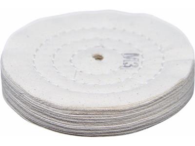 Disco De Algodón Cosido, Paño De Pulido M3, 100 X 15 Mm, Pulido Estándar, Merard - Imagen Estandar - 4