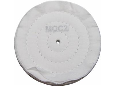 Disco De Franela De Algodón Cepillado Cosido, Tela De Acabado Moc2, 120 X 15 mm, Pulido Experto, Merard - Imagen Estandar - 1