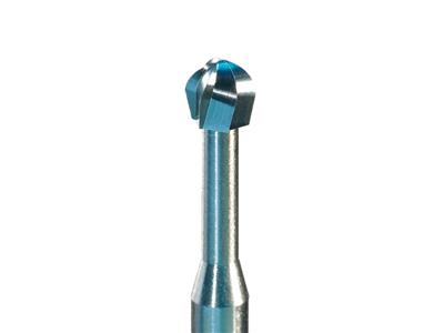 Fresa De Punta Esf{rica De Carburo N.° 123, Diámetro 1,30 mm, Caja De 6, Super Q - Imagen Estandar - 2