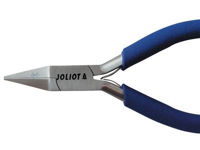 Alicates De Punta Plana De 2 mm, Azules, 130 mm, Joliot - Imagen Estandar - 2