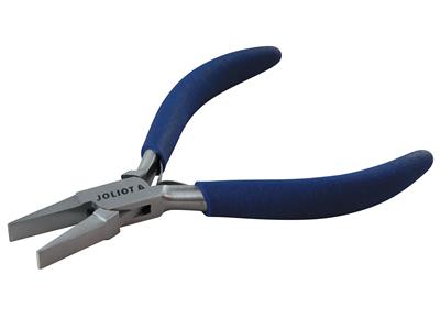 Alicates De Boca Plana De 6 mm, Azules, 130 mm, Joliot - Imagen Estandar - 3