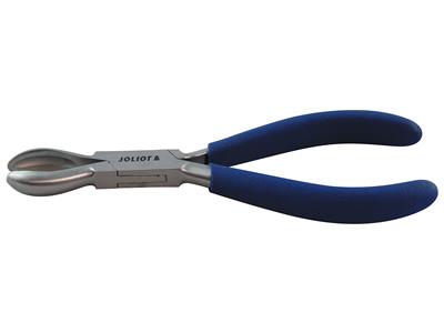 Alicates Para Sujetar Anillos, Azul, 150 Mm, Joliot - Imagen Estandar - 2