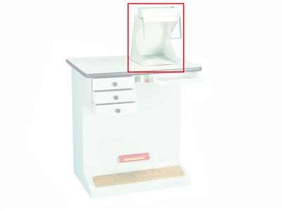 Protector De Pantalla De Plexiglás Para Mesa De Pulido 999 2135 - Imagen Estandar - 2