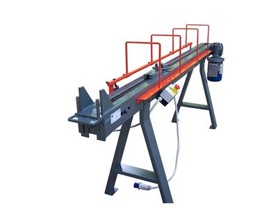 Banco De Estiramiento El{ctrico Y Manual, Longitud Útil De Estiramiento 250 cm - Imagen Estandar - 1