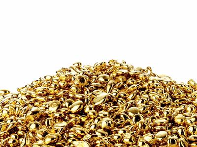 Chupito Coc, Oro Amarillo 2n De 18 Quilates