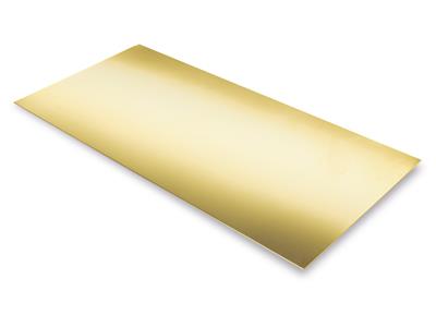 Lámina Df De Oro Amarillo De 9 Ct, 0,80 Mm, 100 Oro Reciclado