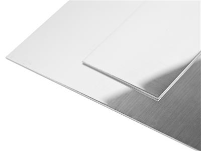 Placa De Oro Blanco De 18k Pd 12 Recocido, 2,50 MM - Imagen Estandar - 2