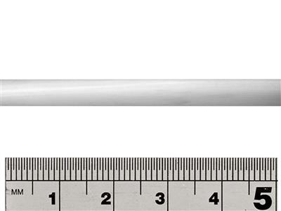 Banda De Oro Blanco De 18 Quilates Bn, 1 X 4 mm - Imagen Estandar - 2