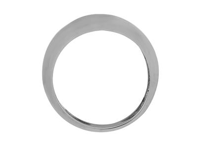 Ancho De La Pulsera Rgida 8,44mm,oro Gris 800 Ref. Bjp53