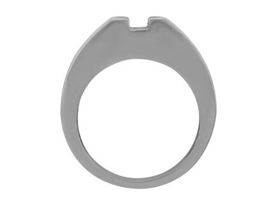 Solitario Para Piedra De 7mm, Oro Blanco 800 Ref. Sf100-150