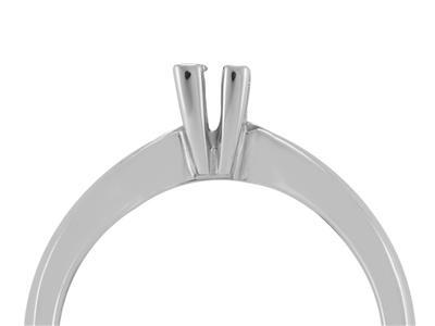 Solitario 4 Garras Para Piedra De 4 mm, Oro Blanco 800 Ref. Sv20/25 - Imagen Estandar - 3