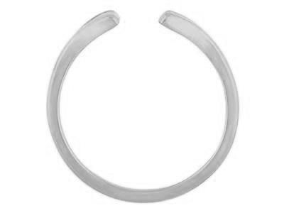 Cuerpo Del Anillo, Oro Blanco 800 Ref. 01819