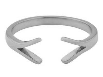 Cuerpo Del Anillo, Oro Blanco 800 Ref. 01819 - Imagen Estandar - 2