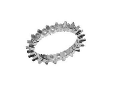 Anillo Con Engaste De 2 Garras 1 Hilera, Orgris 18k Pd 13,5. Ref. 4405037