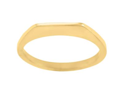 Cuerpo De Anillo Cerrado, Oro Amarillo De 18k. 01821 - Imagen Estandar - 2