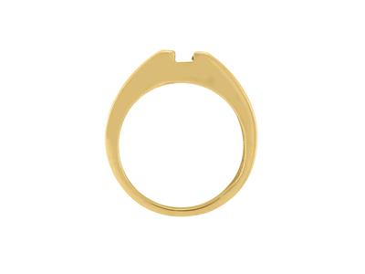 Solitario Para Piedra De 5mm, Oro Amarillo De 18k. Ref. Sf40-50