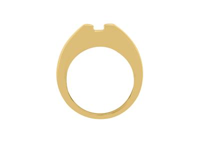 Solitario Para Piedra De 7mm, Oro Amarillo De 18k. Ref. Sf100-150