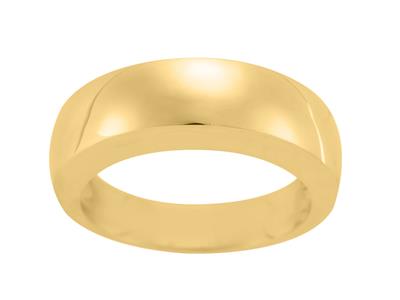 Alianza De Boda Ancho 5,9 Mm, Oro Amarillo 18k. Ref. Bjp51