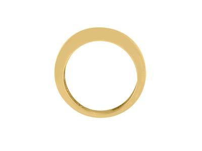 Alianza De Boda Ancho 10,6 Mm, Oro Amarillo 18k. Ref. Bjp54