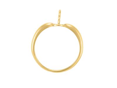 Anillo Para Perla De 7a 10mm, Oroamarillo De 18k. Ref. Bg28