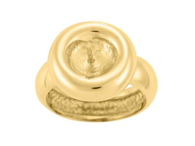 Anillo Para Perla De 8 a 10 mm, Oroamarillo De 18k. Ref. Bg95 - Imagen Estandar - 2