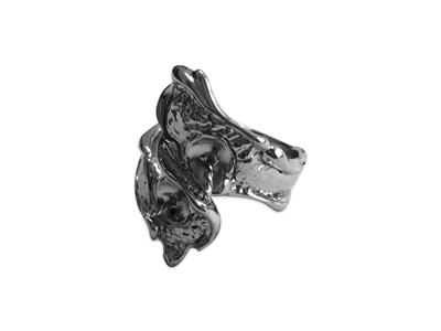 Anillo Para Perlas De 8a 10mm, Plata 925 Rodiada. Ref. Bg157