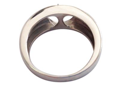 Anillo Para Perlas De 8 A 9 Mm, Plata 925 Rodiada. Ref. Bg114, Dedo 52 - Imagen Estandar - 2