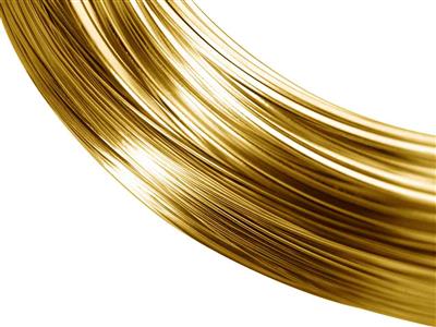 Alambre Redondo Recocido De Oro Amarillo 3n De 18 K, 1,00 mm - Imagen Estandar - 1