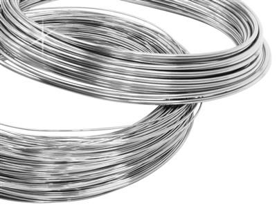 Hilo Redondo De Plata 925 Martillada, 0,80 mm, Corona De 6 Metros 100% Plata Reciclada - Imagen Estandar - 1